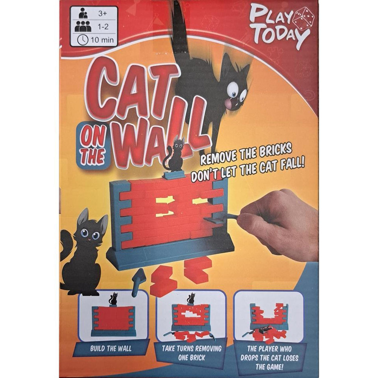 Play today cat on the wall game 15x14cm