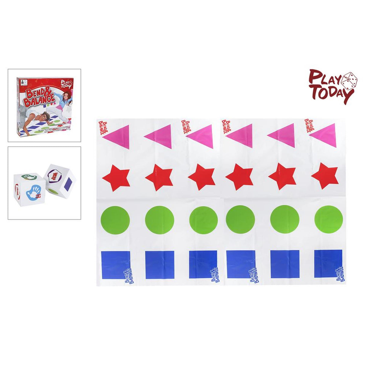 Bend and balance agility game