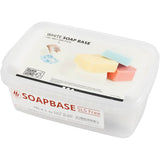 Creativ company white soap base, white, 1 kg