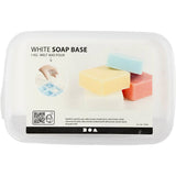 Creativ company white soap base, white, 1 kg