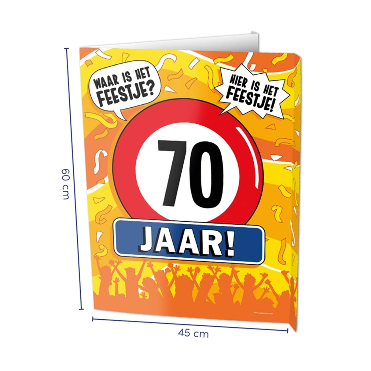 Paperdreams window signs - 70 years