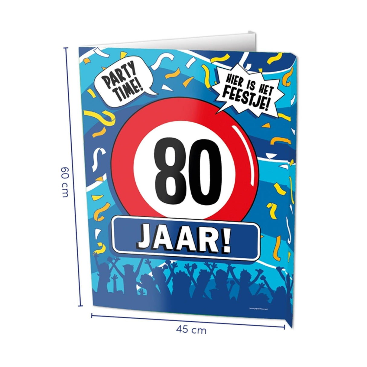 Paperdreams window signs - 80 years