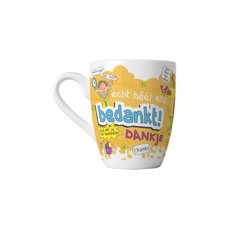 Paperdreams cartoonmok - fijne tijd - keramiek 440ml