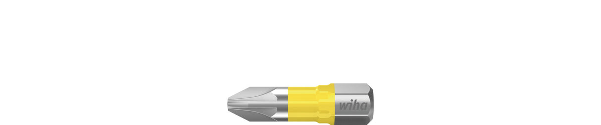 Wiha 7012y902 bit set y-bit 25 mm pozidriv (pz2) 5-piece 1 4 c6.3 in box - 41589