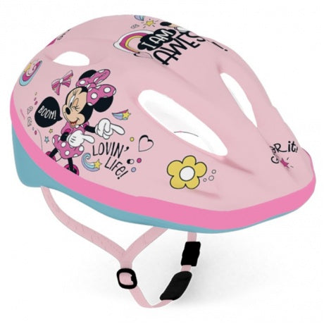 Siete Polska Minnie Mouse Bicycle Helmet Girls Pink Size 52-56 cm