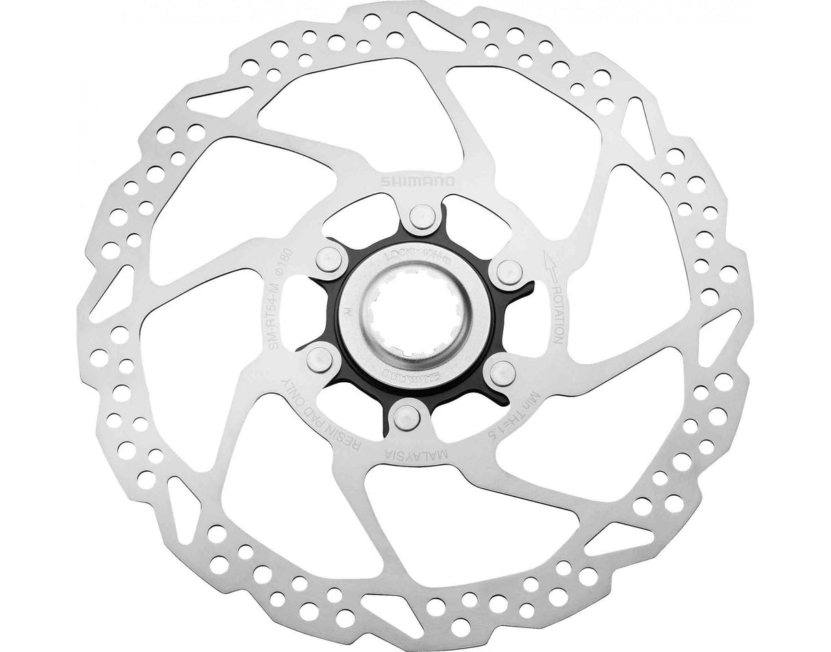 Shimano brake disc SM-RT54 180mm Center Lock (Workplace packaging)