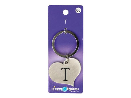 Paperdreams heart keychain - t