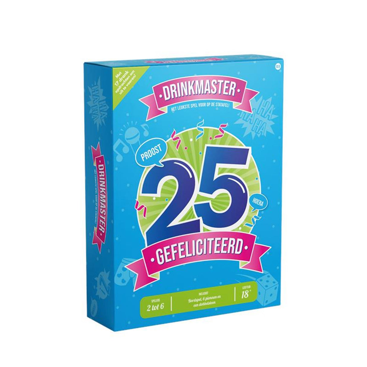 Paperdreams Drinkmaster - 25 Joer