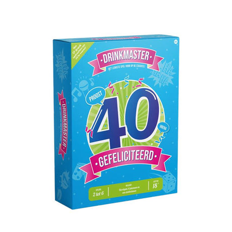 Paperdreams Drinkmaster - 40 Joer
