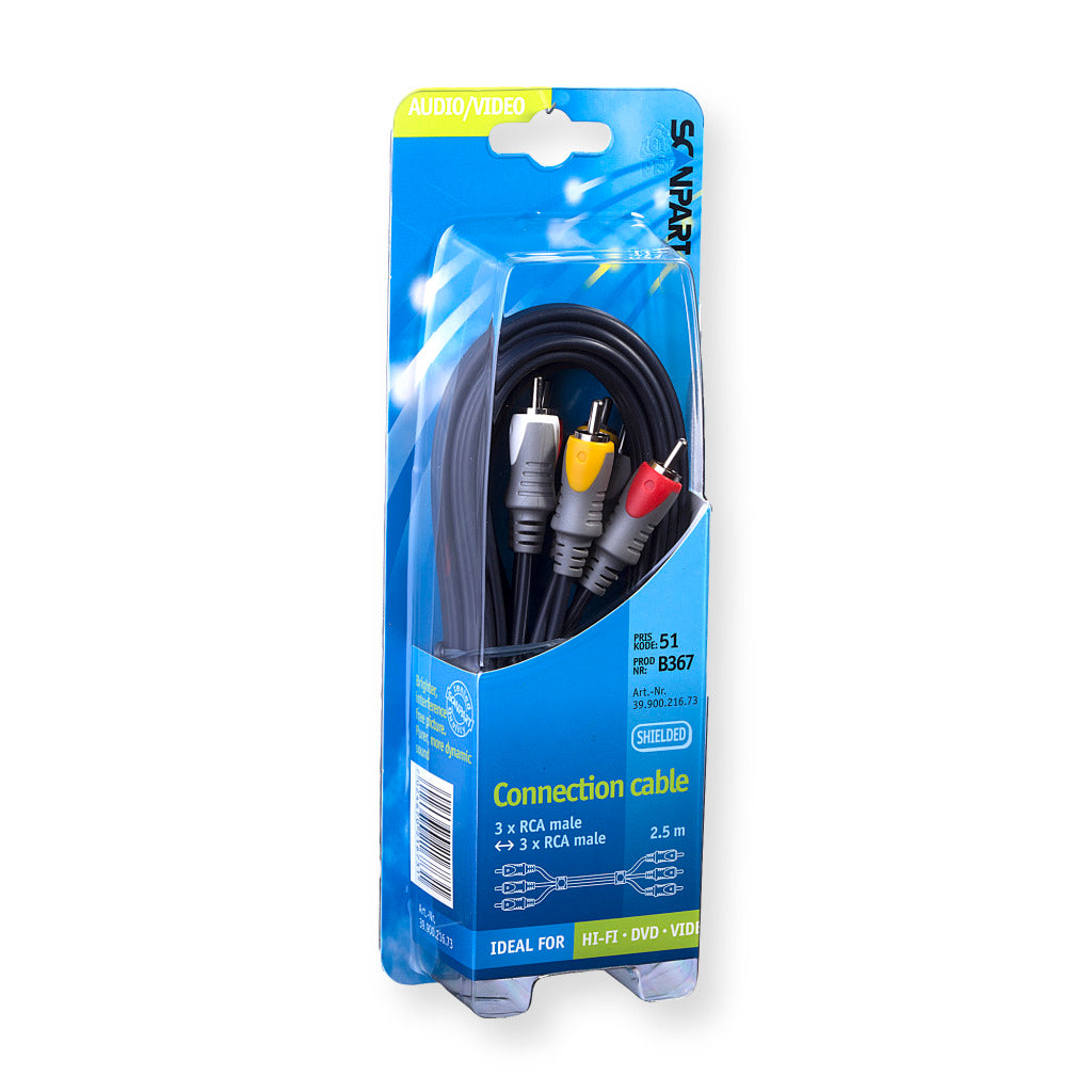 Kabel za priključek ScanPart 3TULP (M)-(M) 2,5M