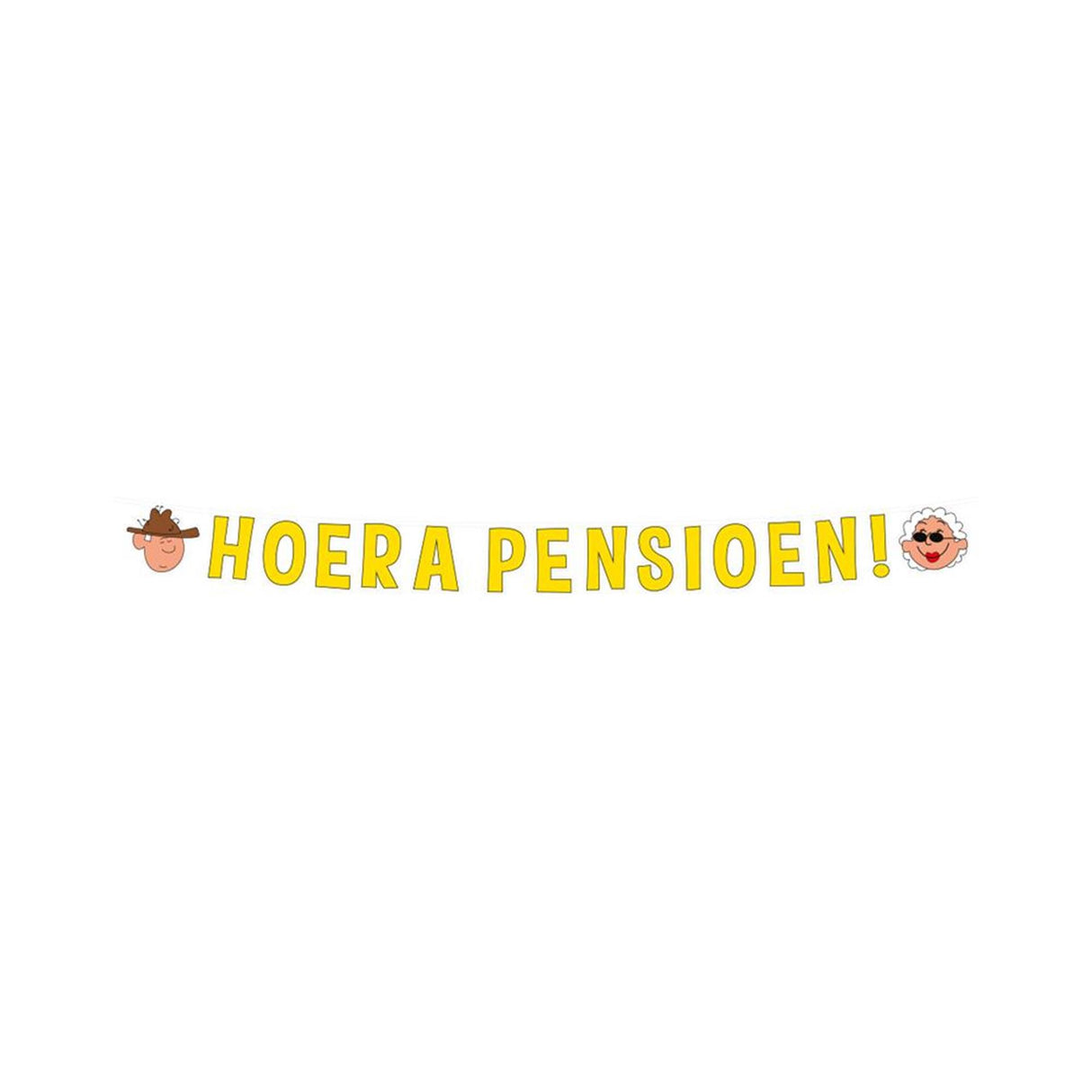 Paperdreams letter banner - pensioen 17x250cm