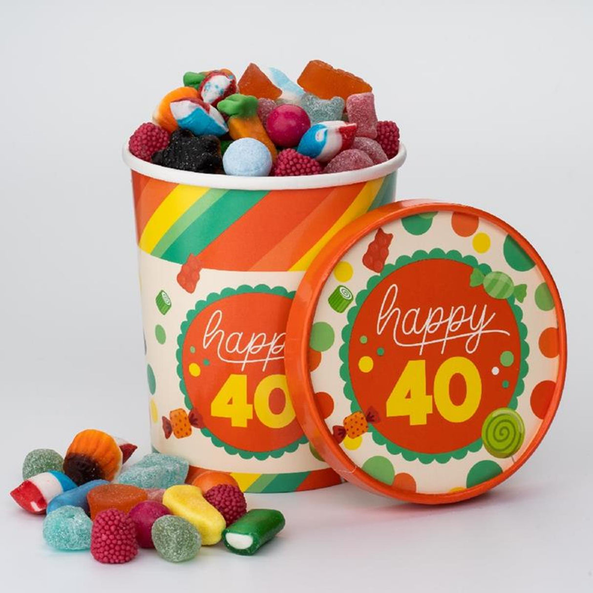 Paperdreams candy cup ø12x14cm - 40 years