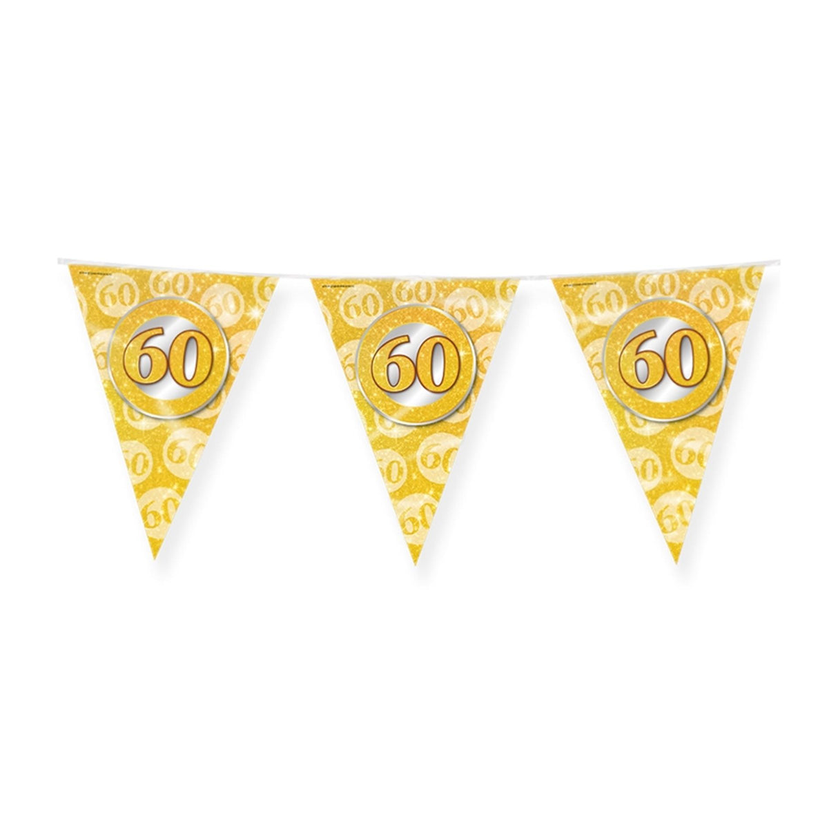 Paperdreams party flag 60 years of marriage