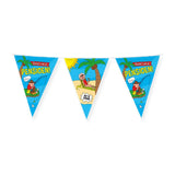 Paperdreams party flag - retirement cartoon