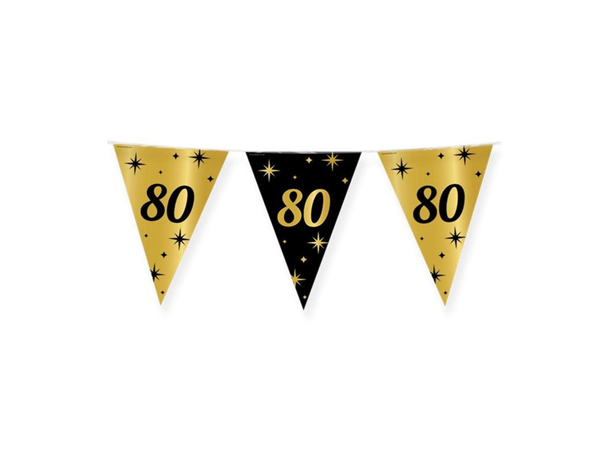 Paperdreams classy party flag foil - 80