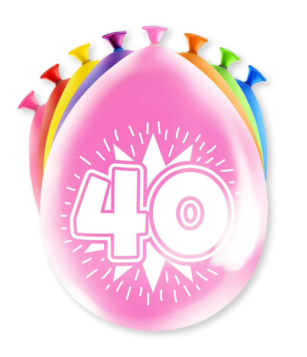 Paperdreams number balloons - 40 years