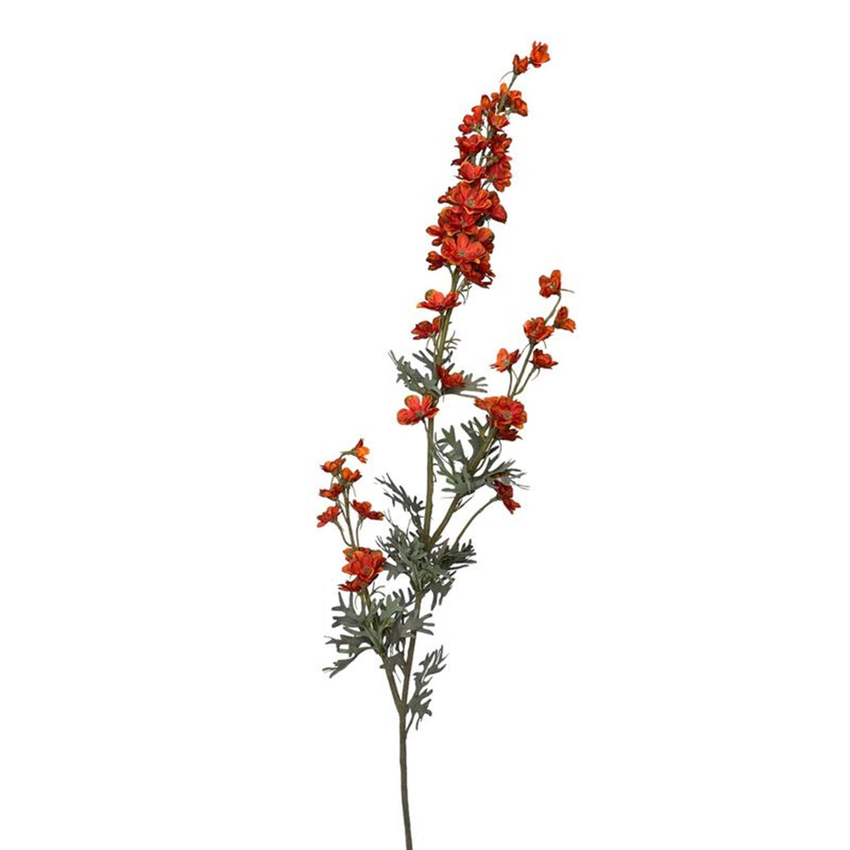Roberts collection artificial flower delphinium larkspur85cm orange