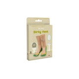 Paperdreams silly socks - dirty feet - polyester