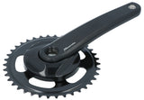 Miranda Crankkel 38t Miranda 170mm Crank Aarm Aarm mat Disk 9.5 cm schwaarz