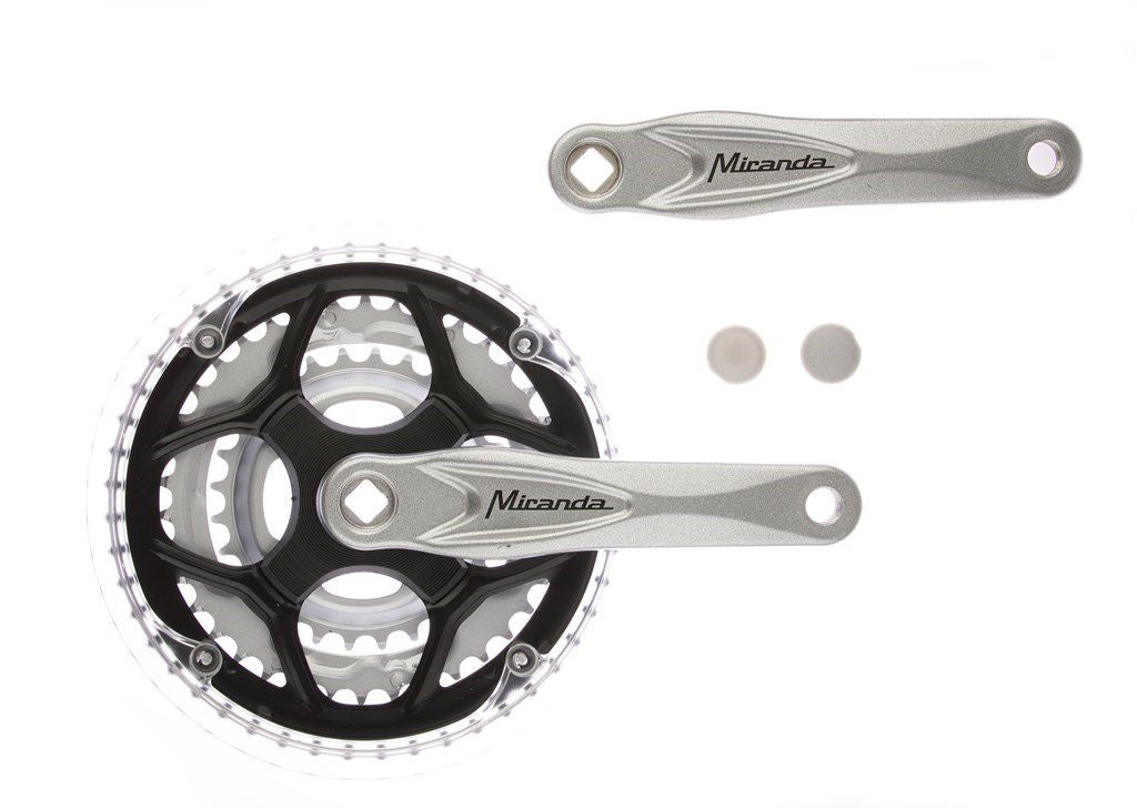 Miranda Cranket Alfa 3 8mm Crank 170mm 48 38 28t Silver