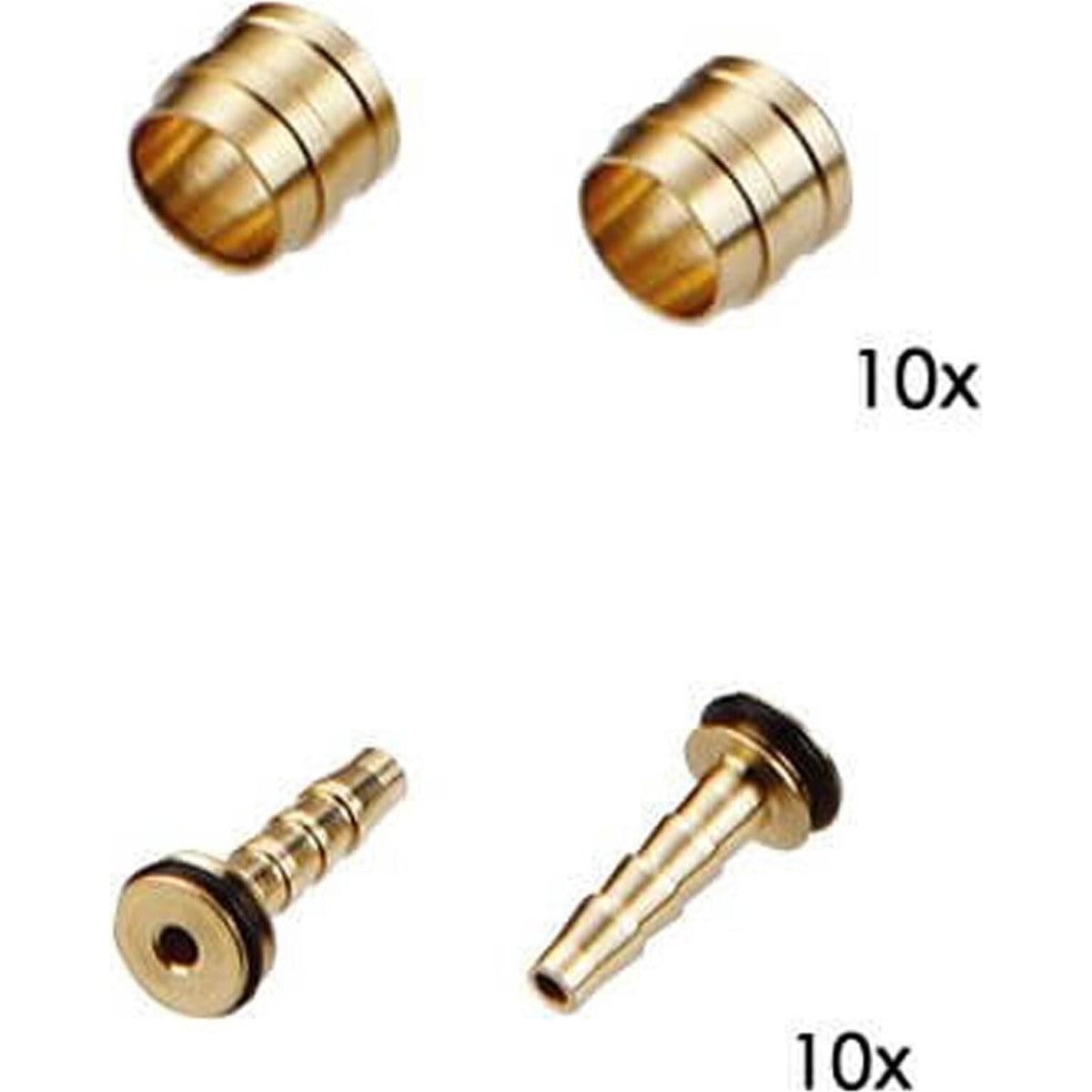 Tektro Leiding olijfjes + insteekpennetjes (10)