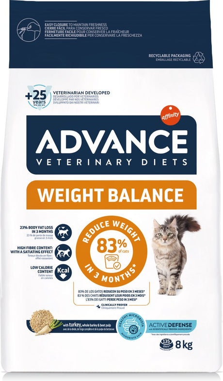 Advance veterinarska dieta cat weight balance 8 kg