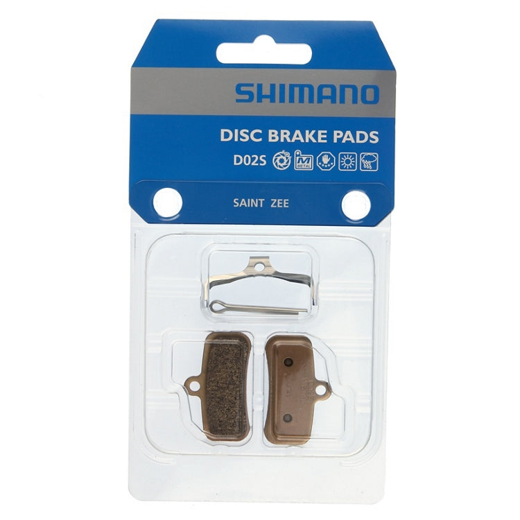 Shimano-skivbromsblock D02S-MX Metal, Saint, Zee, XT, SLX, Deore