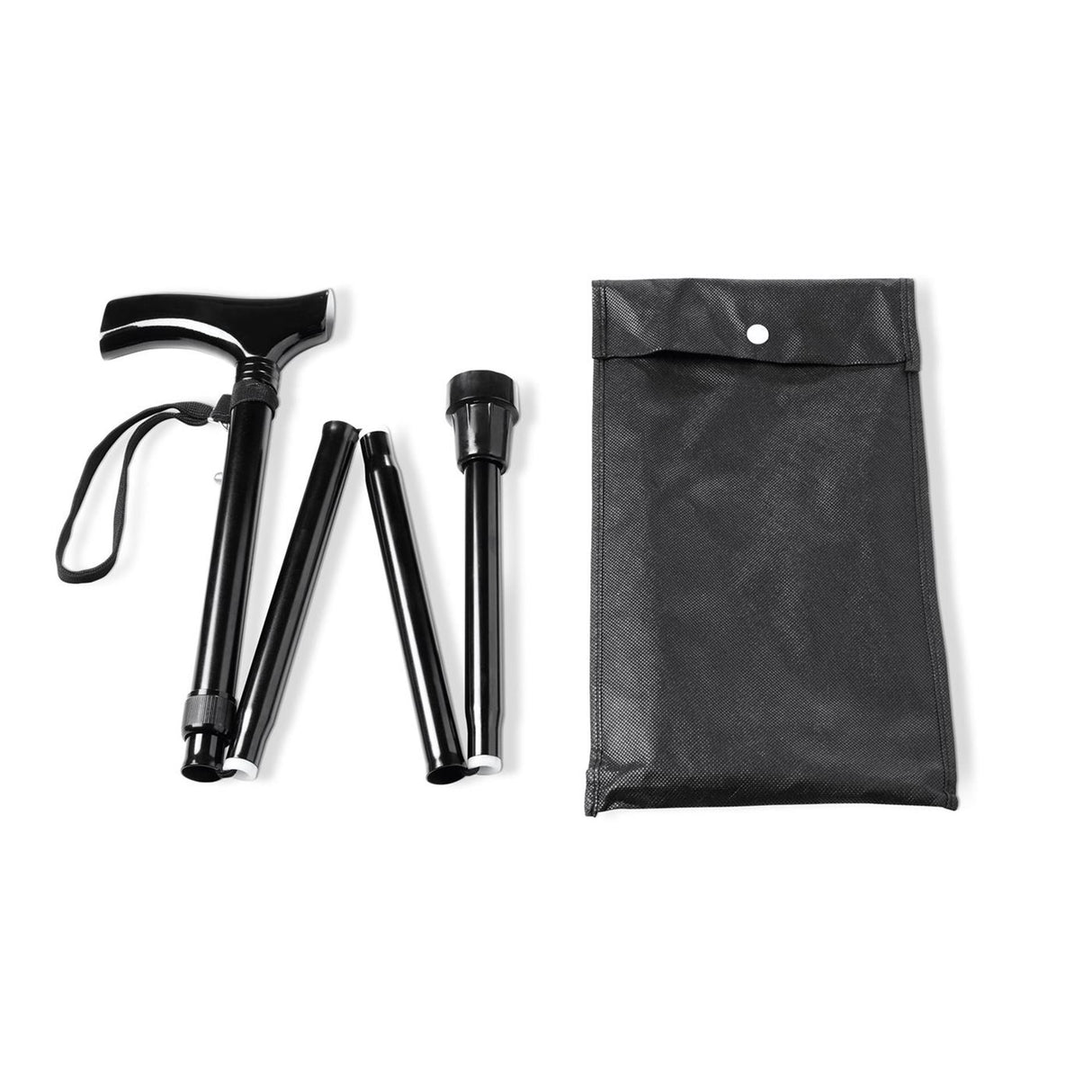Vitility walking stick foldable black