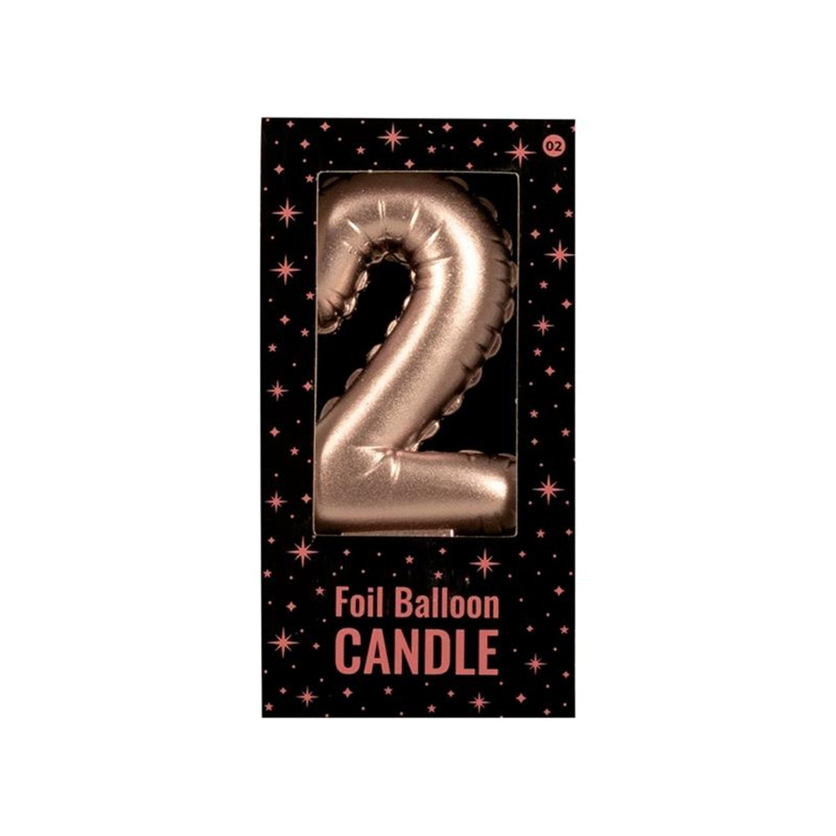 Paperdreams foil balloon candle pink - 2