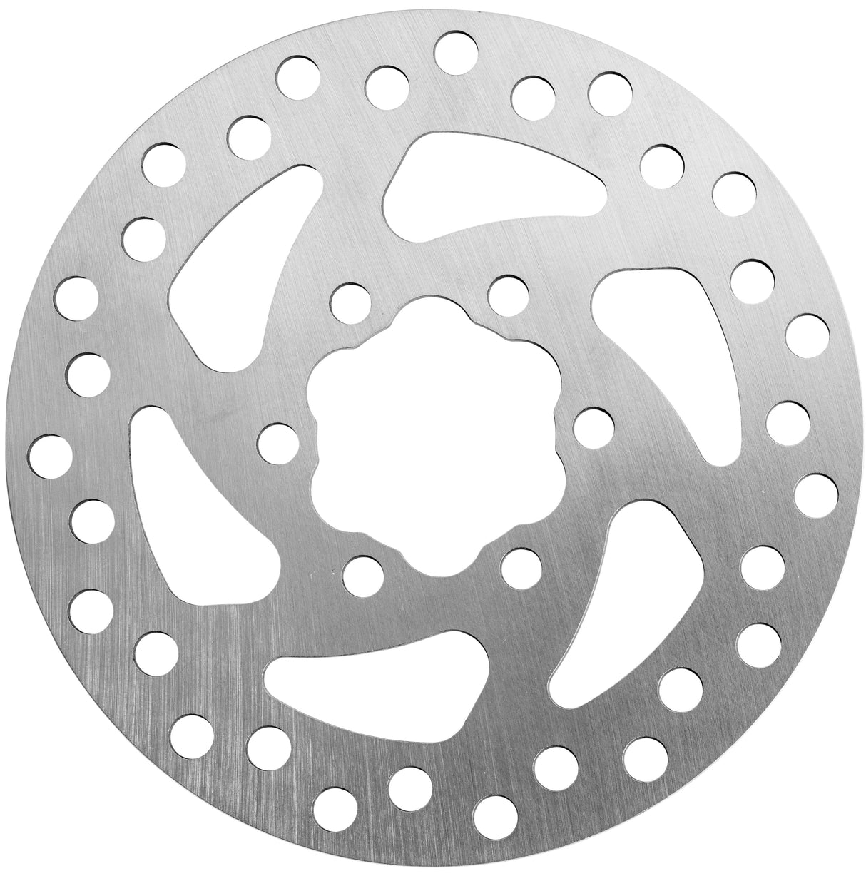 Brake disc Elvedes BMX stainless steel Ø120mm with 6 brake disc bolts