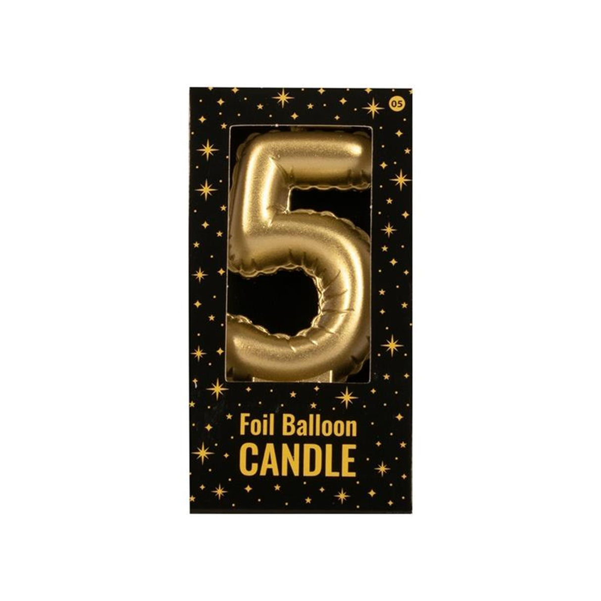 Paperdreams foil balloon candle gold - 5
