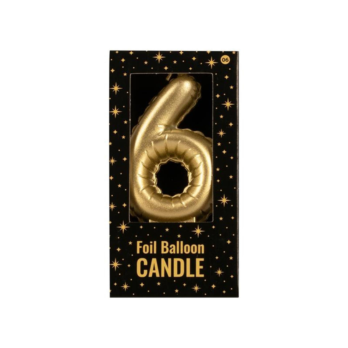 Paperdreams foil balloon candle gold - 6