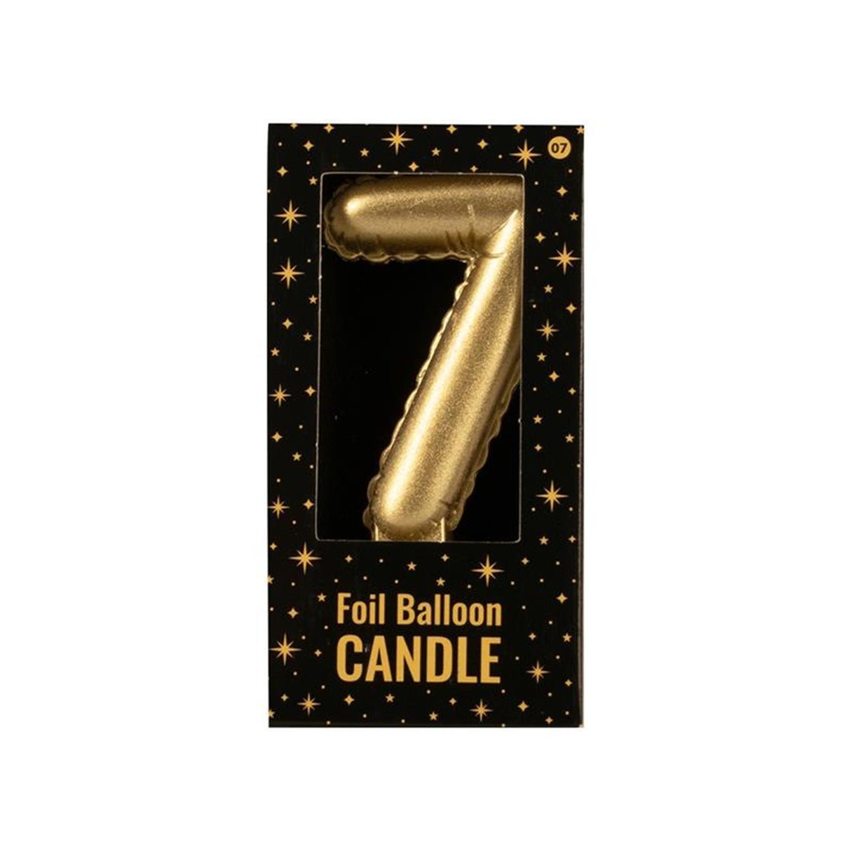 Paperdreams foil balloon candle gold - 7