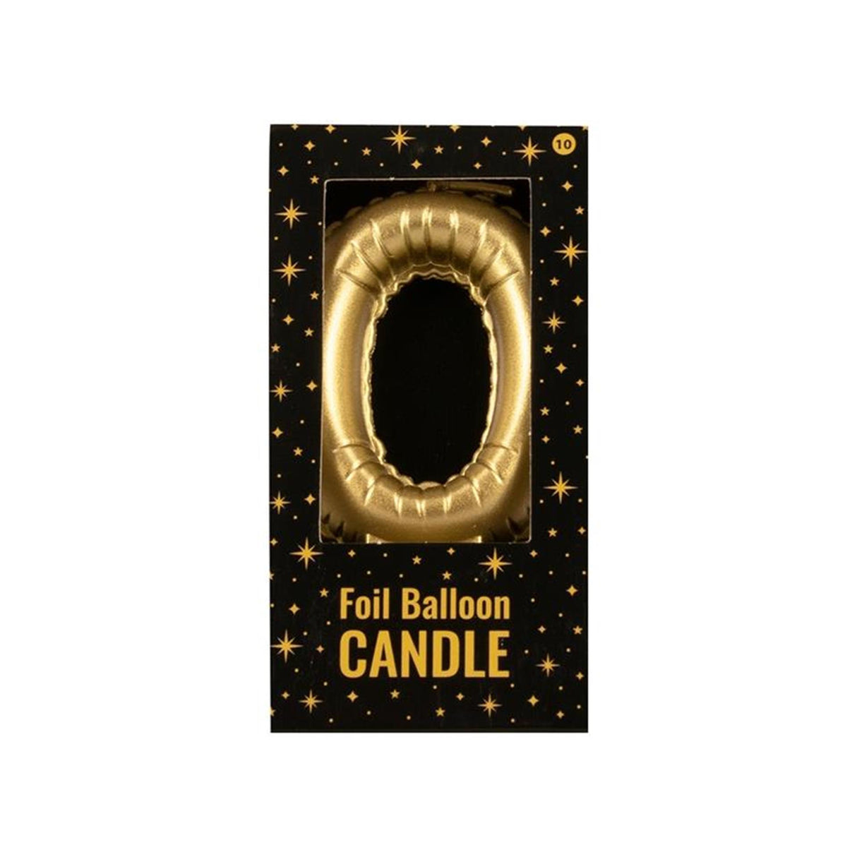 Paperdreams foil balloon candle gold - 0