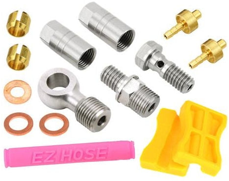 EZMTB adapter set for hydraulic braking line fits Hope