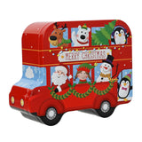 Decoris Lagerblech Chrëschtbus 19x15,5x7cm