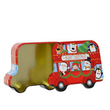 Decoris Lagerblech Chrëschtbus 19x15,5x7cm