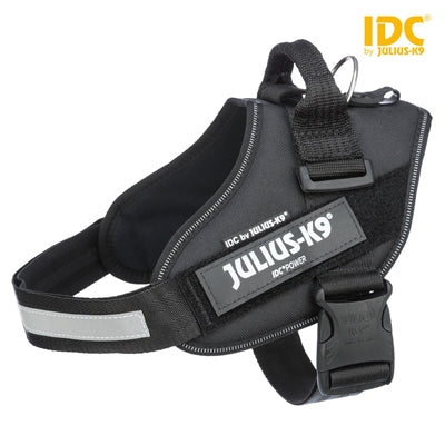 Julius K9 IDC Power-Harnas Tuig za nalepke Black