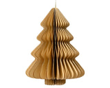 Decoris julhänge julgranspapper beige 15cm