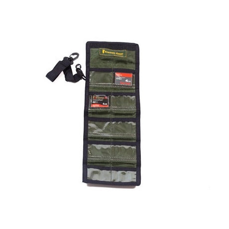 Stealth Gear Compact Flash Card Storage Bag Green