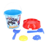 No brand spiderman bucket set 5 pieces 18 cm | 2 pcs