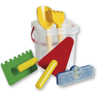 Androni sandkassebøttesett, rake og spade
