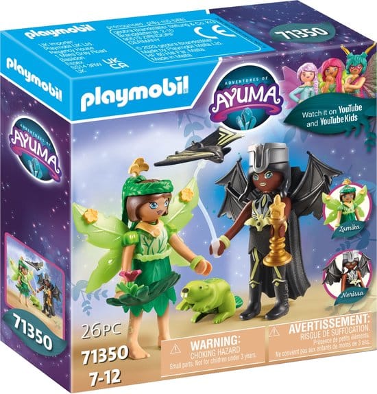 Playmobil Ayuma Bos Feeën og Boz Fairies med totum dyr