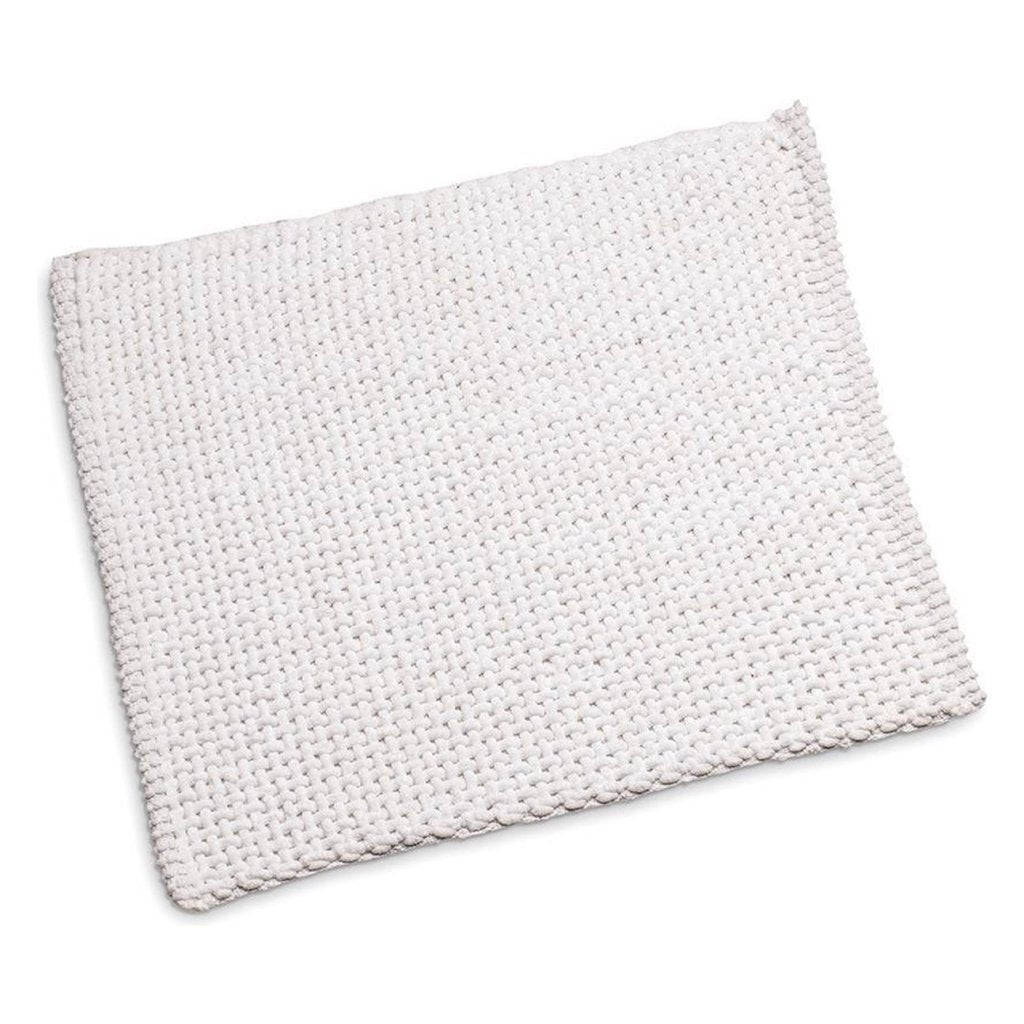 Wicotex Classic Braid Bidet Mat 50x60 cm hvid