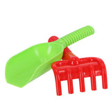 Shovel and rake set 2 pieces assorted