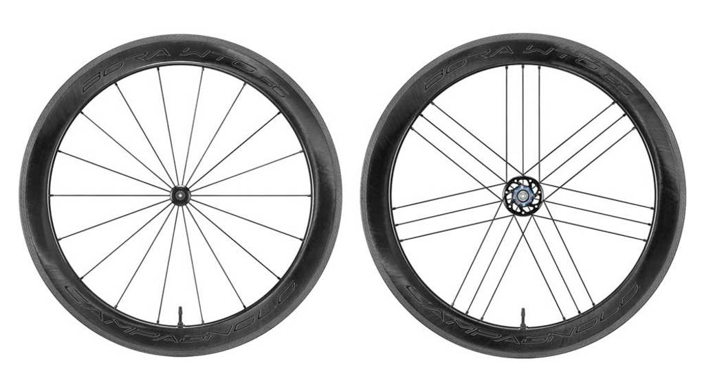Campagnolo wheelset 28 bora wto 60 dark
