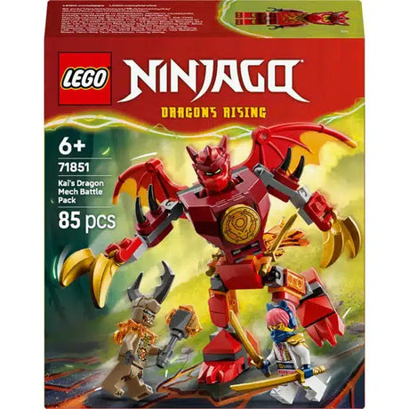 Lego ® Ninjago® Kai's Dragon Mech Battle Pack - Mech Toys - Spillset mat 3 Minifiguren - 71851