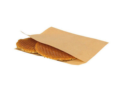 Shawarma žar vrečka 15 x 15 cm rjava kraft (2000 kosov)