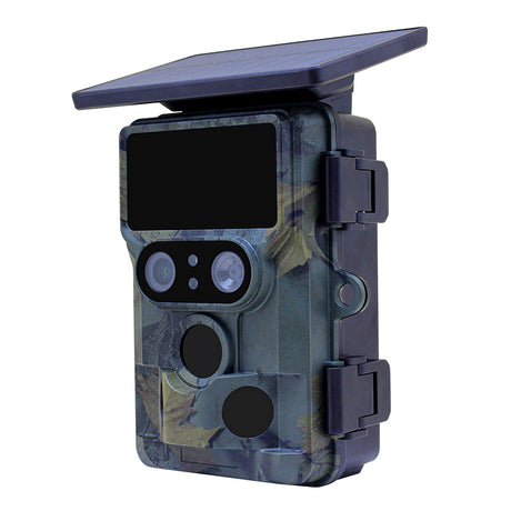 Fotocamera per la fauna selvatica WiFi 4K solare con doppia camma per nightjar Stealth Gear