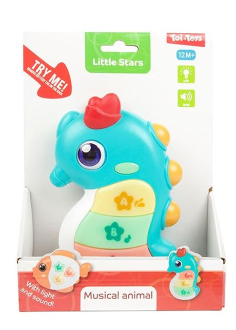Toi-toys male zvezdice otroška glasbena žival z l+g